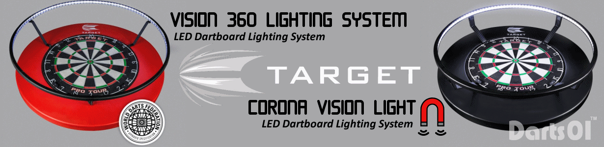 Target Darts 360 Lighting System and Corona Lighting System