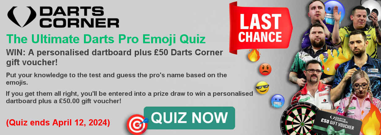 Darts Corner, The Dart Player Emoji Quiz - Quiz ends 19th April 2024