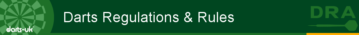 Darts Regulations, Rules, Codes, Authority