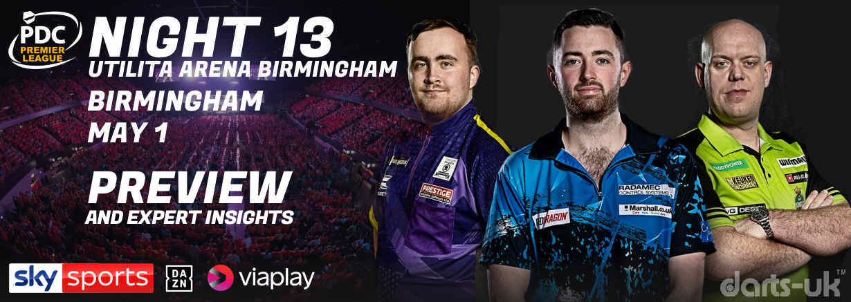 Premier League Darts Night 13 – Birmingham Preview and Expert Insights